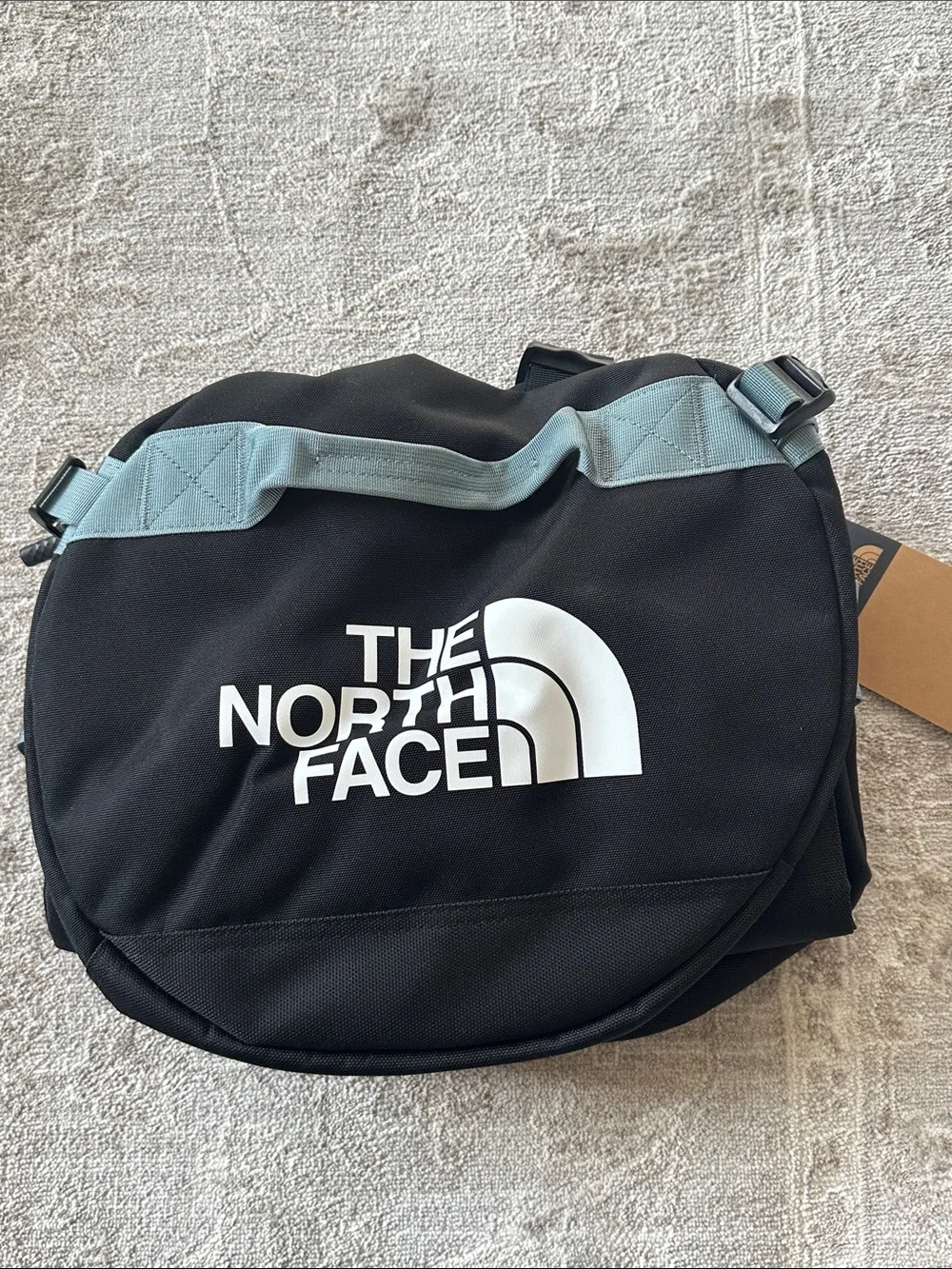 The North Face Medium Gilman Duffel. Goblinblue/Black. 71 liters. 25”x14”x14”